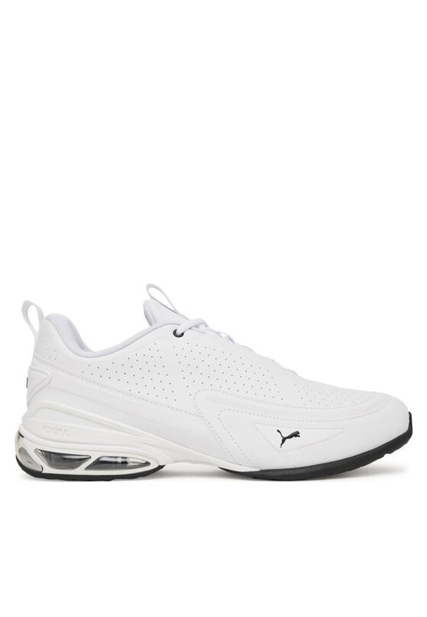 Puma Buty do biegania Meza SL 312736 01 Biały. Kolor: biały. Materiał: skóra