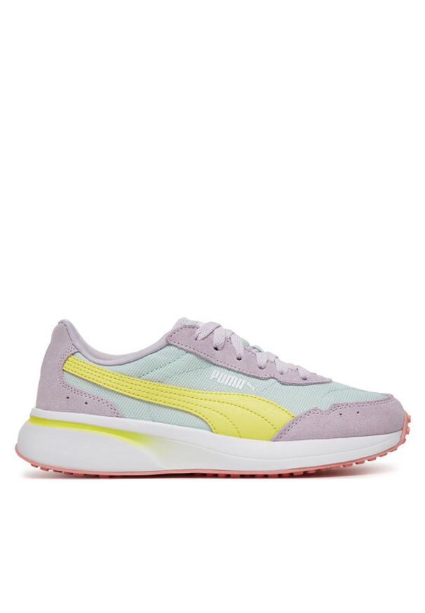 Puma Sneakersy R78 Glance 401623 06 Kolorowy. Materiał: zamsz, skóra. Wzór: kolorowy