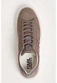 Karl Lagerfeld - Sneakersy męskie skórzane KARL LAGERFELD. Materiał: skóra