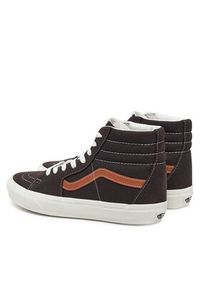 Vans Tenisówki SK8-Hi VN000D32Y7U1 Brązowy. Kolor: brązowy. Materiał: skóra, zamsz #6