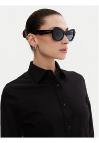 Trussardi Jeans - Trussardi Okulary przeciwsłoneczne TSW9055 Czarny. Kolor: czarny #6