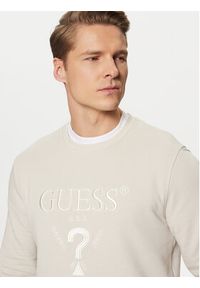 Guess Bluza M5RQ08 KCN01 Écru Regular Fit. Materiał: bawełna #4