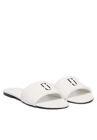 MARC JACOBS - Marc Jacobs Klapki 2P5FSA001F12 Biały. Kolor: biały. Materiał: skóra #4