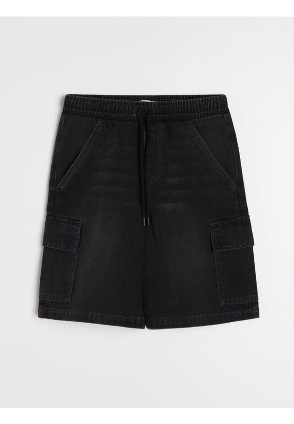 Sinsay - Szorty cargo - szary. Kolor: szary