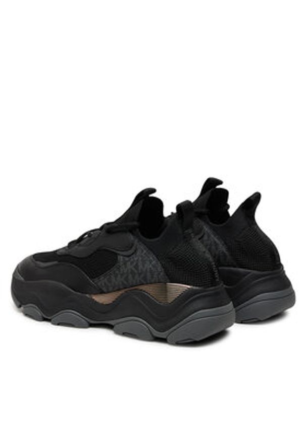 MICHAEL Michael Kors Sneakersy 42F4ATFS5D Czarny. Kolor: czarny. Materiał: skóra