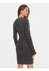 Guess Sukienka dzianinowa Serena W4BK17 Z3HW0 Szary Regular Fit. Kolor: szary. Materiał: syntetyk #5