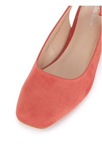 Clara Barson Czółenka LH2002-2 Czerwony. Kolor: czerwony. Materiał: materiał #7