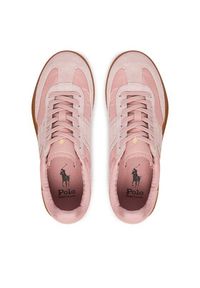 Polo Ralph Lauren Sneakersy 804P04919002 Różowy. Kolor: różowy. Materiał: skóra, zamsz #5
