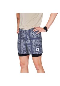 SAYSKY - Krótka 2 w 1 Saysky Pace 5". Kolor: niebieski. Długość: krótkie. Sezon: lato. Sport: bieganie #1