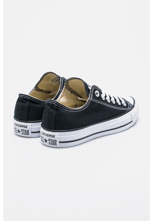Converse - Tenisówki. Nosek buta: okrągły. Zapięcie: sznurówki. Kolor: czarny. Materiał: guma