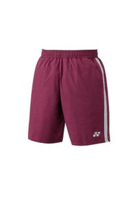 YONEX - Spodnie badminton męskie Yonex CSM1516641Grape. Kolor: czerwony. Materiał: materiał, syntetyk. Długość: krótkie