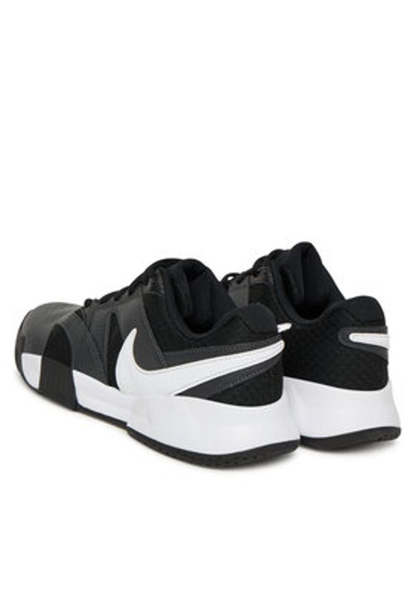 Nike Buty do tenisa W Court Lite 4 FD6575 001 Czarny. Kolor: czarny. Materiał: skóra. Model: Nike Court. Sport: tenis