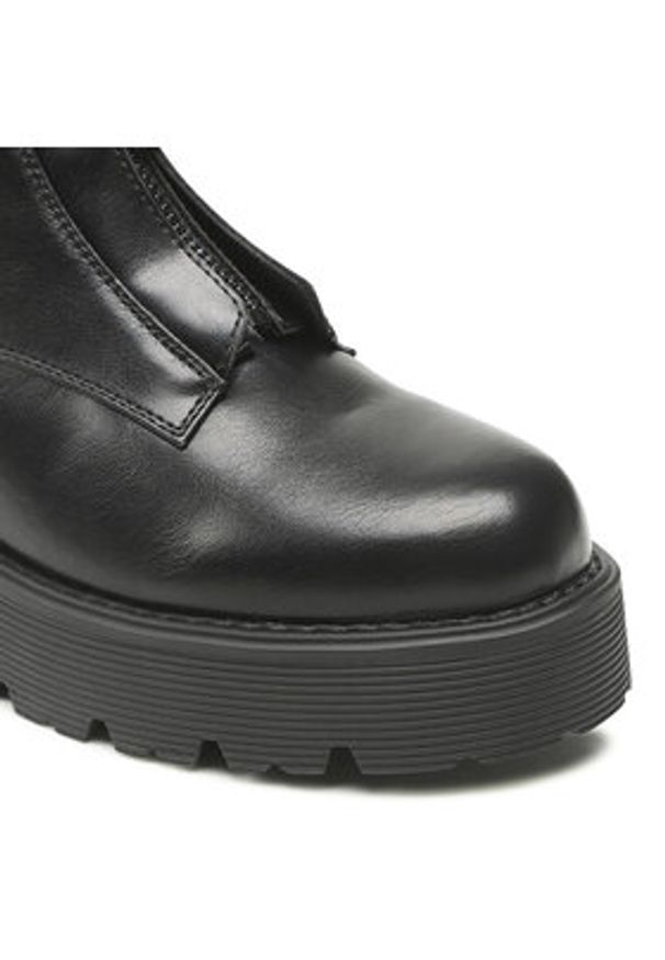 Jenny Fairy Botki WS5870-01 Czarny. Kolor: czarny. Materiał: skóra