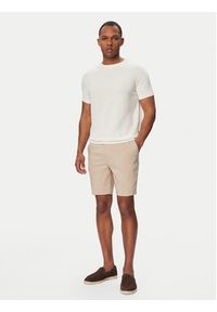 BOSS Szorty materiałowe Kane1 50557537 Beżowy Regular Fit. Kolor: beżowy. Materiał: syntetyk #4