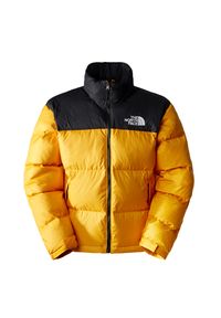 Kurtka The North Face 1996 Retro Nuptse 0A3C8DZU31 - żółta. Kolor: żółty. Materiał: materiał, nylon, puch. Styl: retro