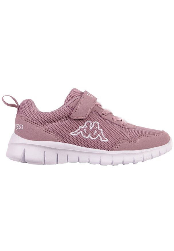 Buty do chodzenia dla dzieci Kappa. Kolor: wielokolorowy, biały, różowy. Sport: turystyka piesza