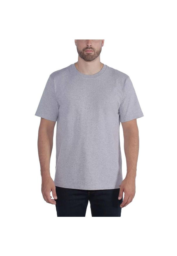 Koszulka sportowa męska T-shirt Carhartt Workwear Solid Non-pocket. Kolor: szary