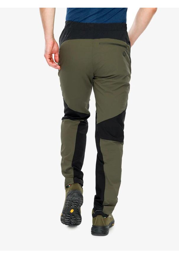 Spodnie softshell męskie Rab Torque Pants. Kolor: zielony. Materiał: softshell. Sport: turystyka piesza