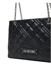 Love Moschino - LOVE MOSCHINO Torebka JC4145PP0MLA000B Czarny. Kolor: czarny. Materiał: skórzane