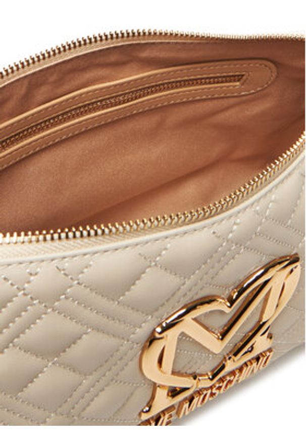 Love Moschino - LOVE MOSCHINO Torebka JC4300PP0MK1211A Écru. Materiał: skórzane