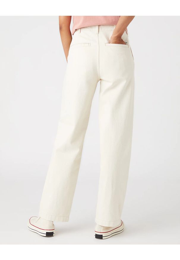 Wrangler - WRANGLER CASEY JONES CHINO DAMSKIE SPODNIE MATERIAŁOWE 112145915. Materiał: materiał