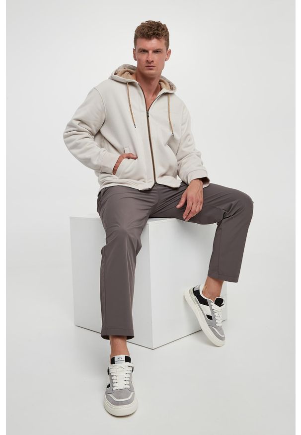 Armani Exchange - Bluza męska z kapturem ARMANI EXCHANGE. Typ kołnierza: kaptur