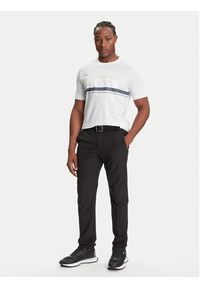 BOSS T-Shirt Iconic Zone 50550113 Biały Regular Fit. Kolor: biały. Materiał: bawełna #5
