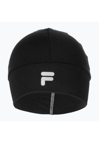 Fila - Czapka zimowa FILA Riverton Fleece Beanie. Kolor: czarny. Sezon: zima