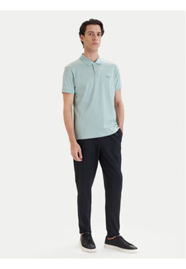 BOSS Polo PS Spirit70 50559801 Zielony Regular Fit. Typ kołnierza: polo. Kolor: zielony. Materiał: bawełna