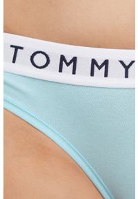 TOMMY HILFIGER - Tommy Hilfiger figi z bawełny. Kolor: niebieski. Materiał: bawełna. Wzór: gładki #3