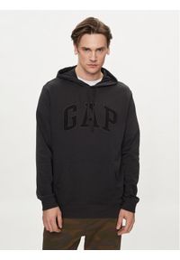 GAP - Gap Bluza 868453-04 Czarny Regular Fit. Kolor: czarny. Materiał: bawełna