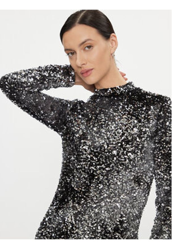 Marella Sukienka koktajlowa Nover 2336260736200 Czarny Regular Fit. Kolor: czarny. Materiał: syntetyk. Styl: wizytowy