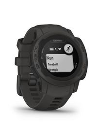 GARMIN - Garmin Instinct 2S z czujnikiem tętna HRM Elevate (grafitowy / grafitowy pasek). Rodzaj zegarka: cyfrowe. Kolor: szary. Materiał: włókno. Styl: retro, sportowy, casual, młodzieżowy