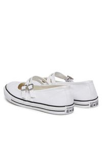 Converse Baleriny Chuck Taylor All Star Dainty Mary Jane A11552C Biały. Kolor: biały. Materiał: materiał #3