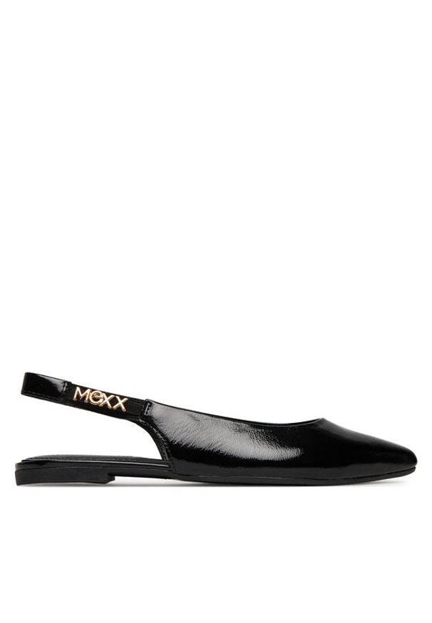 MEXX Baleriny MX/014C-RST Czarny. Kolor: czarny. Materiał: skóra, syntetyk
