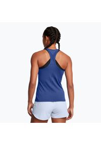 Tank top treningowy damski Under Armour HeatGear Armour Racer. Kolor: niebieski