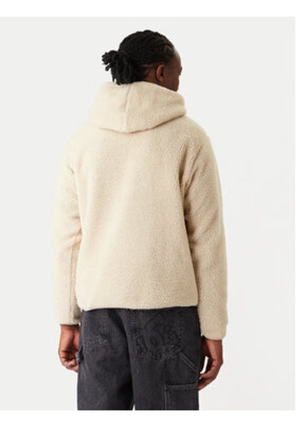 Jack & Jones Bluza Flare Teddy 12285678 Beżowy Relaxed Fit. Kolor: beżowy. Materiał: syntetyk