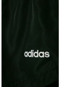 Adidas - adidas - Szorty dziecięce 146-170 cm. Okazja: na co dzień. Kolor: czarny. Materiał: tkanina, poliester, materiał. Wzór: gładki. Styl: sportowy, casual #3