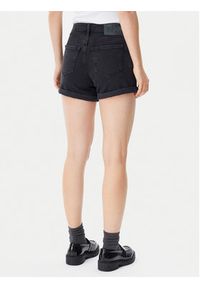 Calvin Klein Jeans Szorty jeansowe J20J225161 Czarny Regular Fit. Kolor: czarny. Materiał: bawełna
