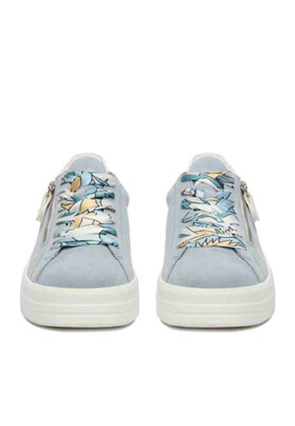 Remonte Sneakersy CEO-D1C06-10 Niebieski. Kolor: niebieski. Materiał: skóra, zamsz