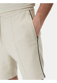 BOSS Szorty sportowe Join Headlo 50561776 Beżowy Regular Fit. Kolor: beżowy. Materiał: bawełna. Styl: sportowy #2