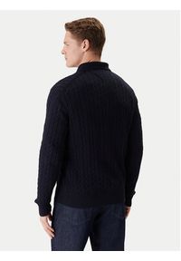 TOMMY HILFIGER - Tommy Hilfiger Sweter Classic MW0MW41955 Granatowy Regular Fit. Kolor: niebieski. Materiał: bawełna #2