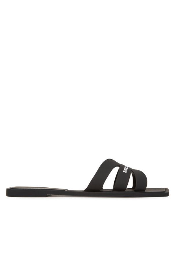 Karl Lagerfeld - KARL LAGERFELD Klapki Jelly IV KL80025 Czarny. Kolor: czarny