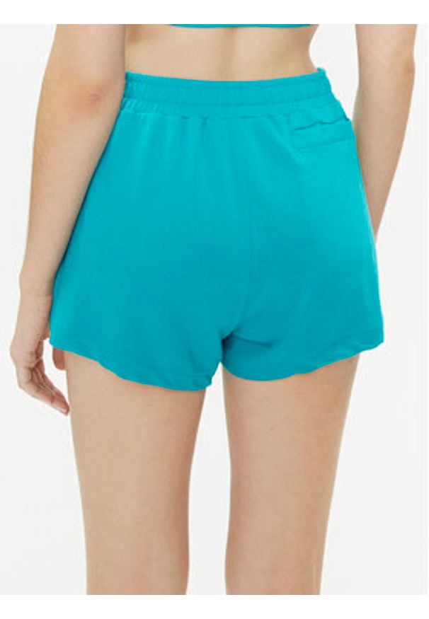 Calvin Klein Swimwear Szorty materiałowe KW0KW02441 Niebieski Regular Fit. Kolor: niebieski. Materiał: wiskoza