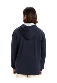 Quiksilver - Bluza na zamek dla Mężczyzn CIRCLE BACK Czarny. Kolor: niebieski. Materiał: bawełna, poliester, dzianina. Długość rękawa: długi rękaw. Długość: długie