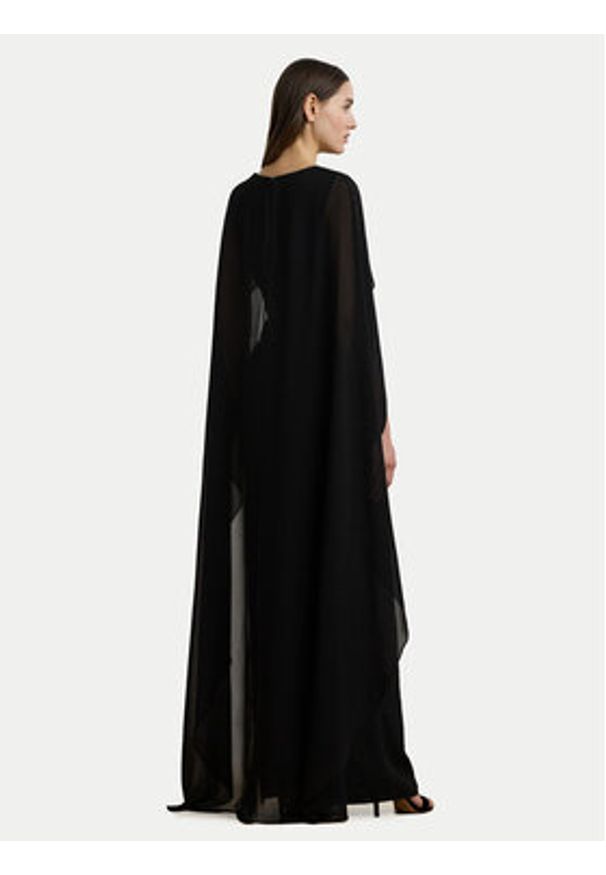 Lauren Ralph Lauren - LAUREN RALPH LAUREN Sukienka wieczorowa 253951606001 Czarny Slim Fit. Kolor: czarny. Materiał: syntetyk. Styl: wizytowy