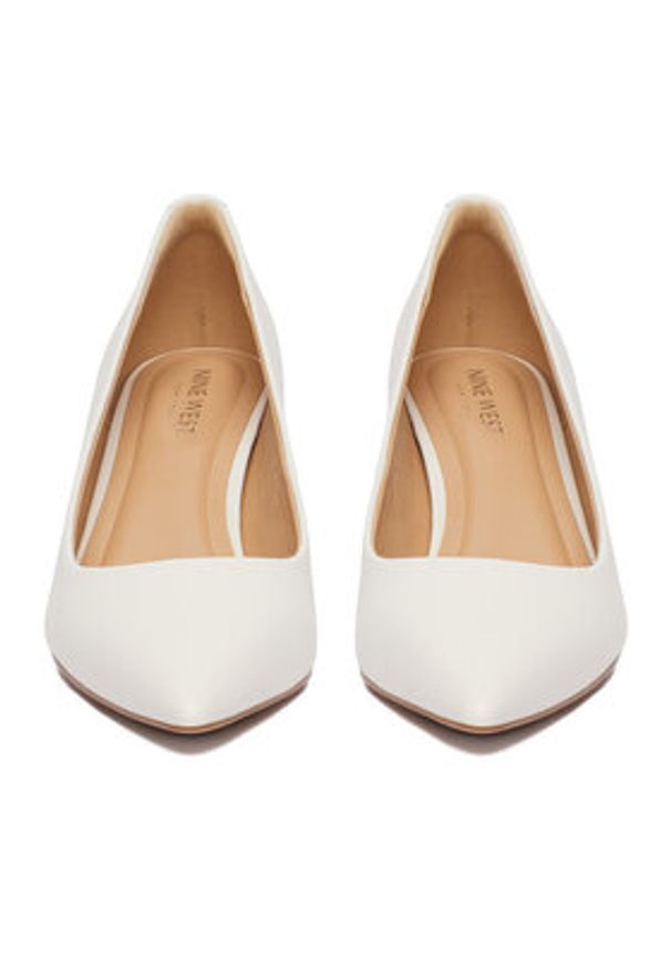 Nine West Czółenka CEO-CD25-032-1 Biały. Kolor: biały. Materiał: materiał