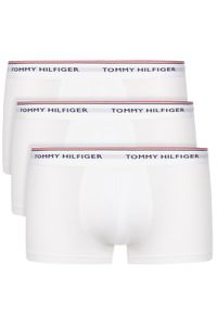 TOMMY HILFIGER - Tommy Hilfiger Komplet 3 par bokserek 3P Lr Trunk 1U87903841 Biały. Kolor: biały. Materiał: bawełna