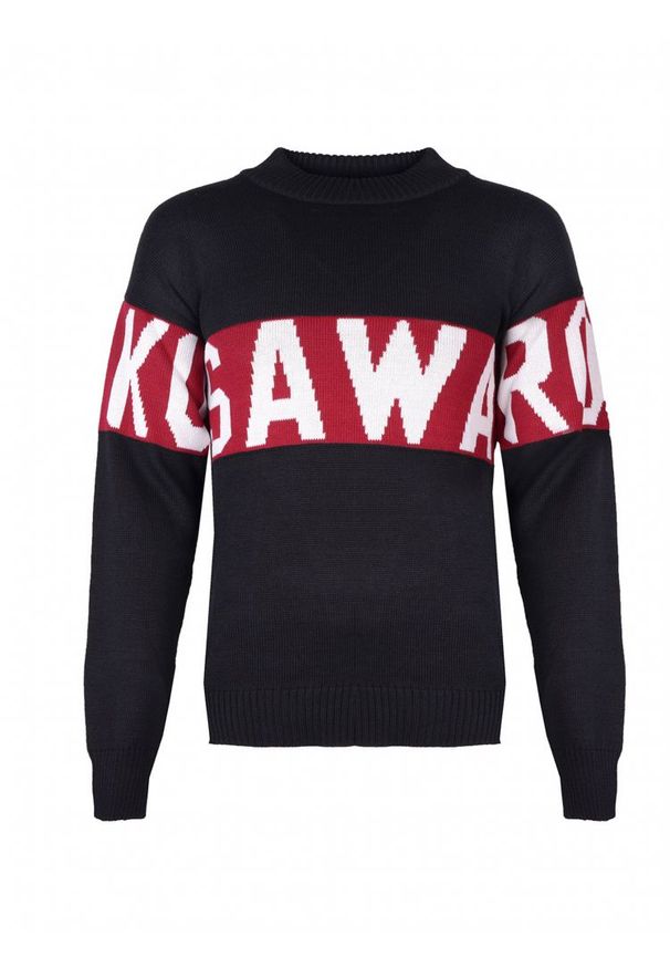 Takeshy Kurosawa Sweter | 1ST0478859 | Mężczyzna | Czarny. Okazja: na co dzień. Kolor: czarny. Materiał: akryl, wełna. Styl: casual