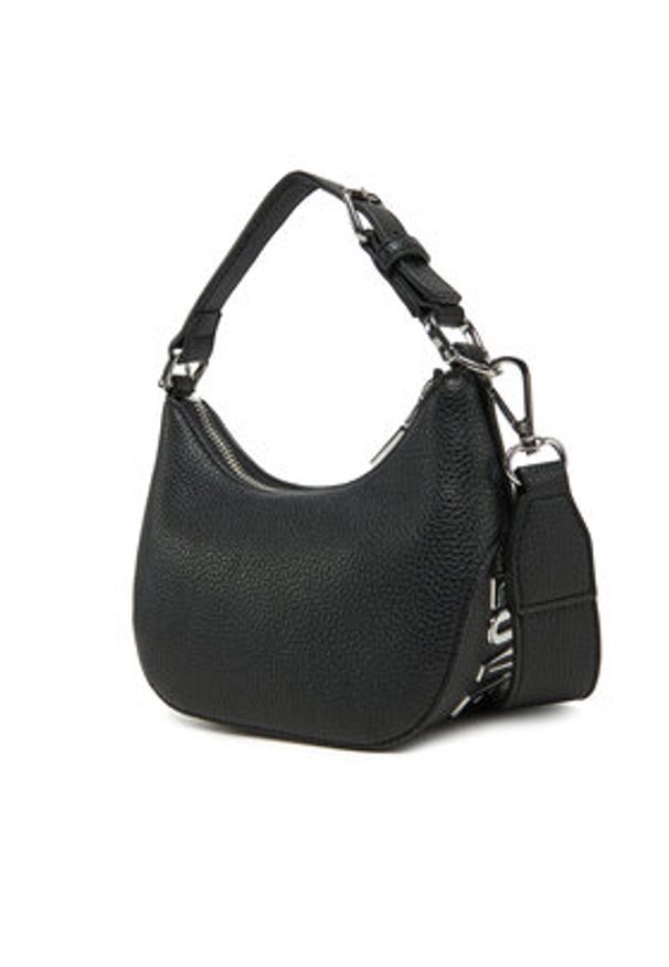 Love Moschino - LOVE MOSCHINO Torebka JC4019PP1MLT000B Czarny. Kolor: czarny. Materiał: skórzane